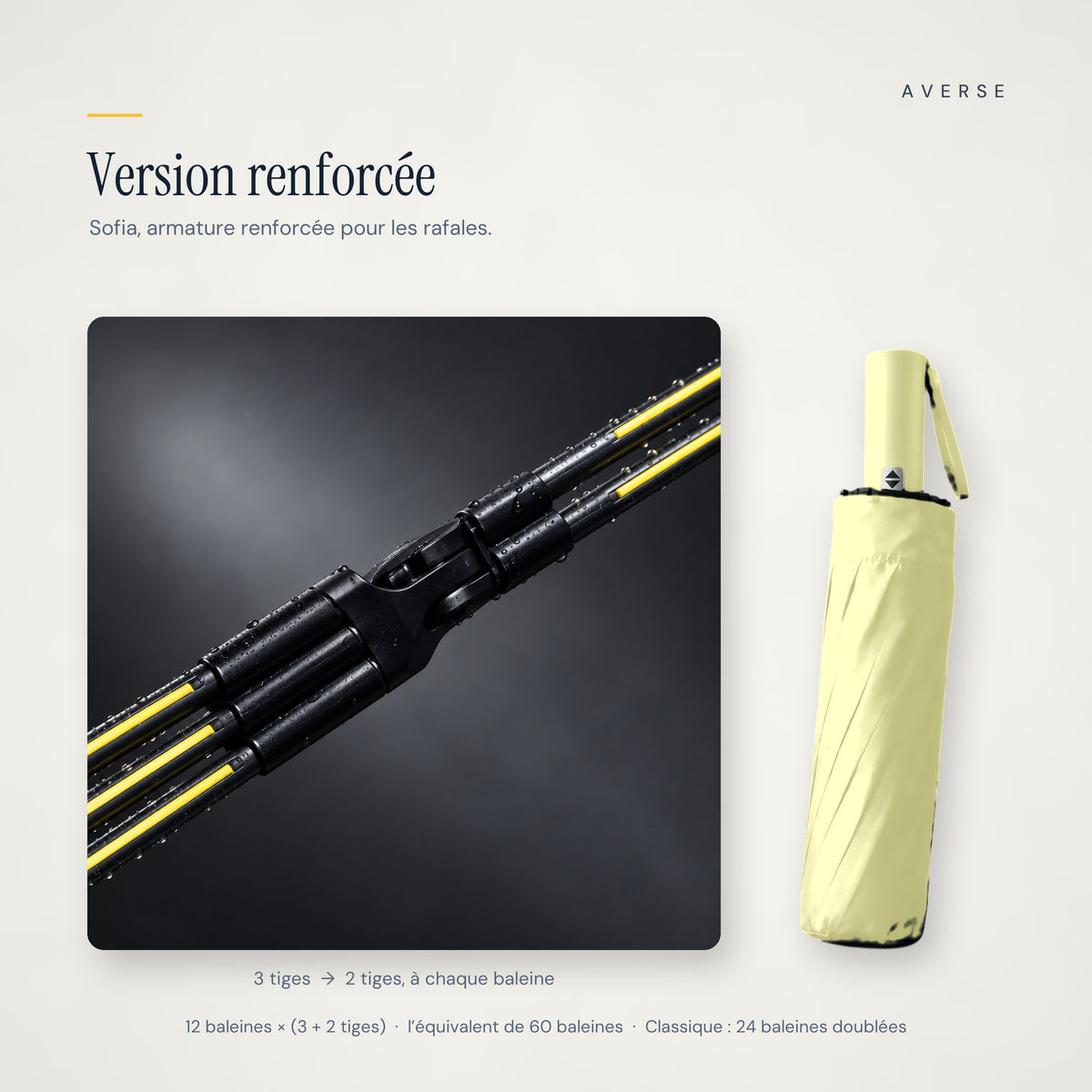 Sofia — Vert matcha — renforcé