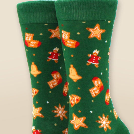 Chaussettes de Noël « Biscuits étoilés »