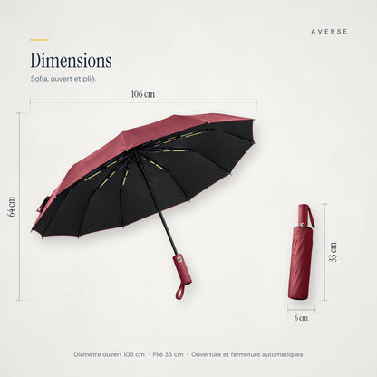 Sofia — Bordeaux — dimensions