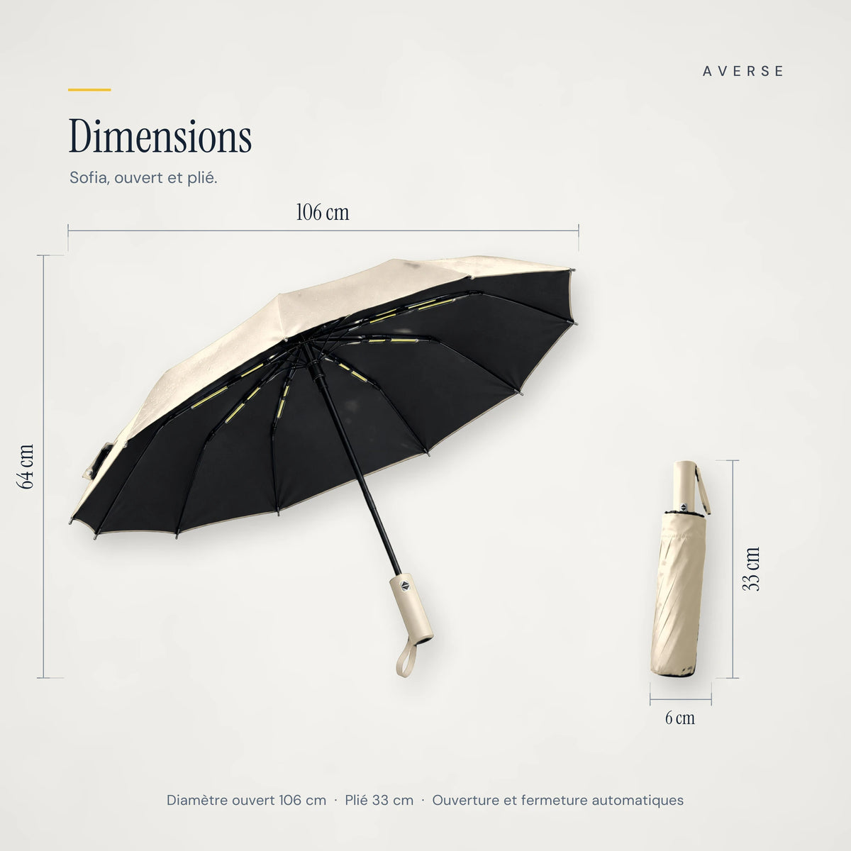 Sofia — Beige — dimensions