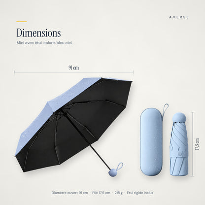 Mini — Bleu ciel — dimensions