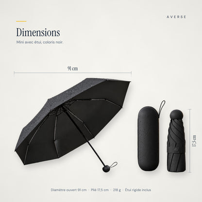 Mini — Noir — dimensions