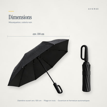 Mousqueton — Noir — dimensions