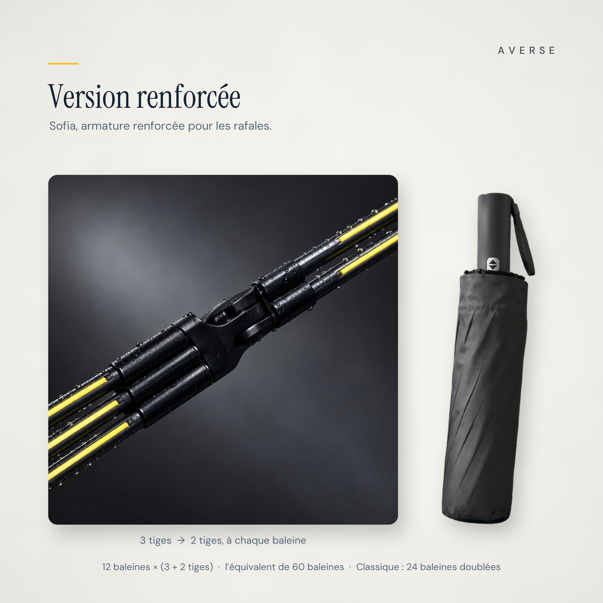 Sofia — Noir — renforcé