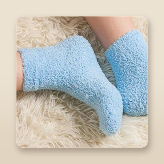 Chaussettes de lit en molleton ultra-doux