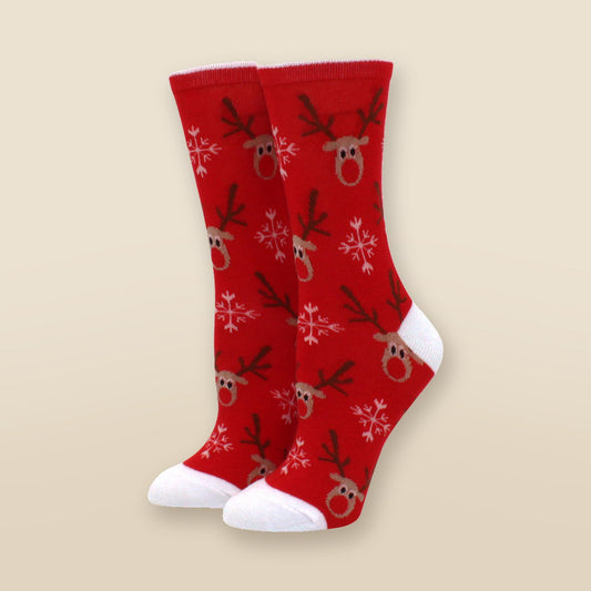 Chaussettes de Noël « Petits rennes »